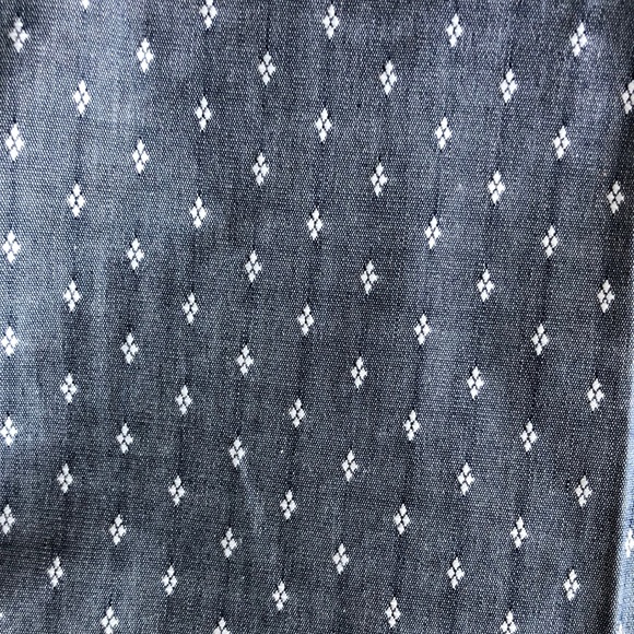 Ann Taylor Women's Curvy Cropped Leg Trouser Pants Gray White Diamond Size 2P - Picture 10 of 14